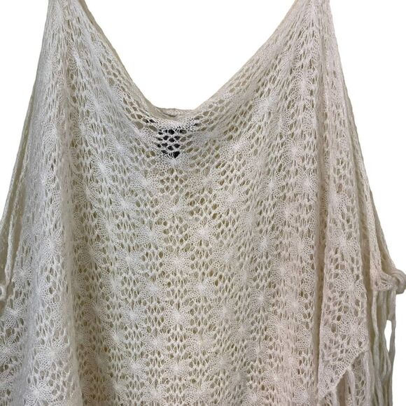 Vintage Arden B Crochet Cold Shoulder Top Size Large - Picture 2 of 10